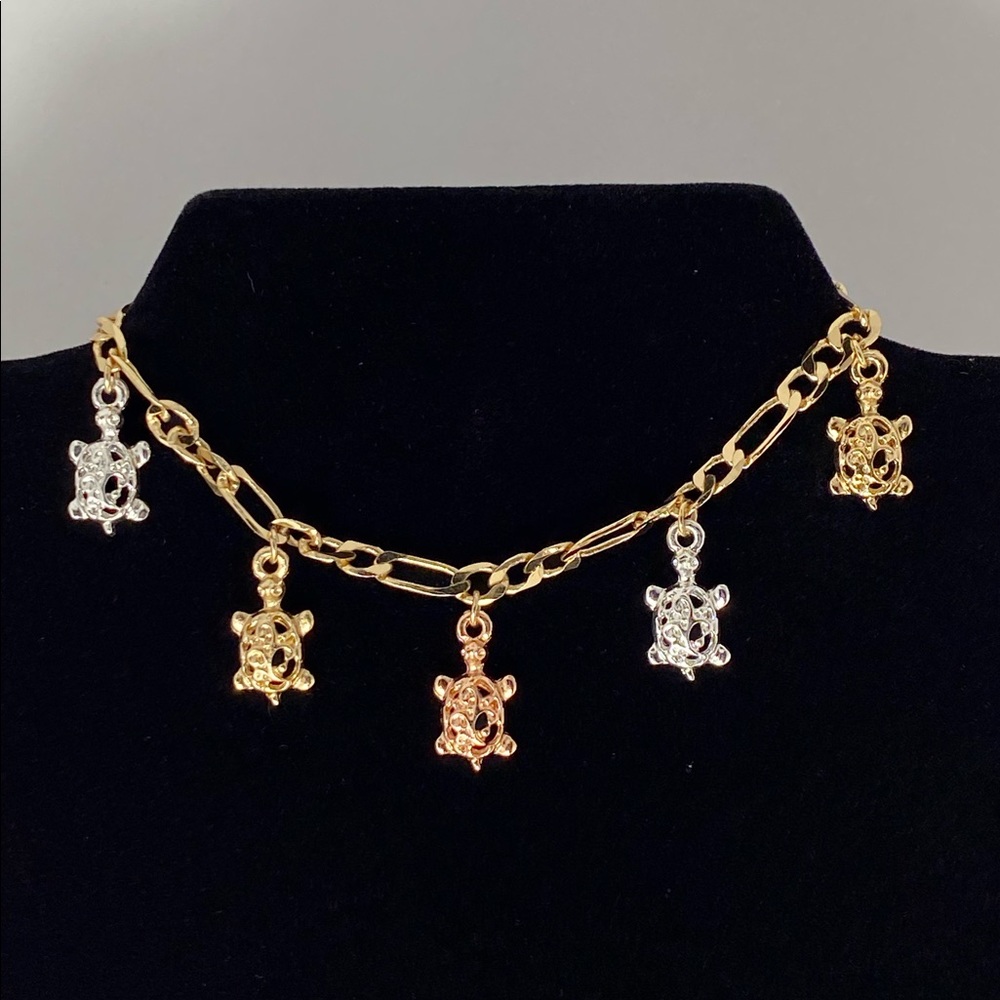 Turtle Charm Bracelet